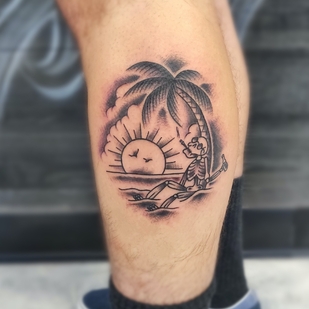 🔥 Fotos quentes, portfólio de modelos  #66437 Artista de tatuagem Sergey Fish