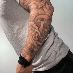 🔥 Fotos quentes, portfólio de modelos  #66456 Artista de tatuagem Alex Uragan