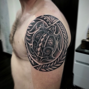 🔥 Fotos quentes, portfólio de modelos  #66697 Artista de tatuagem Maxim Vetrov