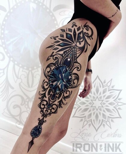 Ideias de tatuagem # Tatuador kingaewelina_ink