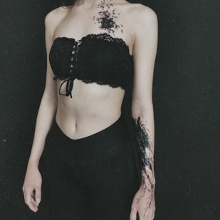 🔥 Fotos quentes, portfólio de modelos  #67159 Artista de tatuagem Anastasia Salem