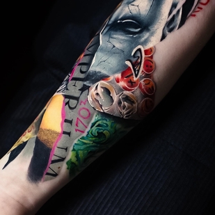 🔥 Fotos quentes, portfólio de modelos  #67167 Artista de tatuagem Dmitriy Sheyb