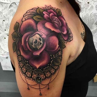 🔥 Fotos quentes, portfólio de modelos  #310 Artista de tatuagem Makkala Rose