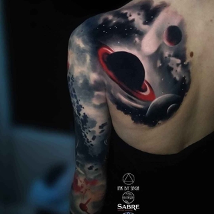 🔥 Fotos quentes, portfólio de modelos  #10753 Artista de tatuagem Saga Anderson ( Ink by Saga )