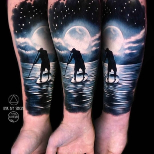 🔥 Fotos quentes, portfólio de modelos  #10734 Artista de tatuagem Saga Anderson ( Ink by Saga )