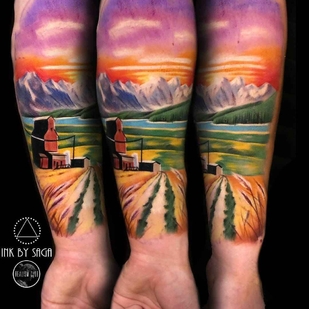 🔥 Fotos quentes, portfólio de modelos  #10738 Artista de tatuagem Saga Anderson ( Ink by Saga )