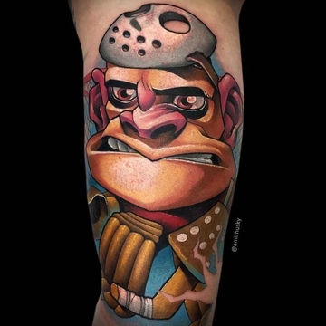 Nova tattoo de escola por Amir Husky