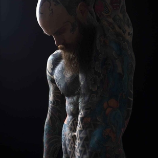 🔥 Fotos quentes, portfólio de modelos  #18998 Modelo de tatuagem Sylvain Hélaine