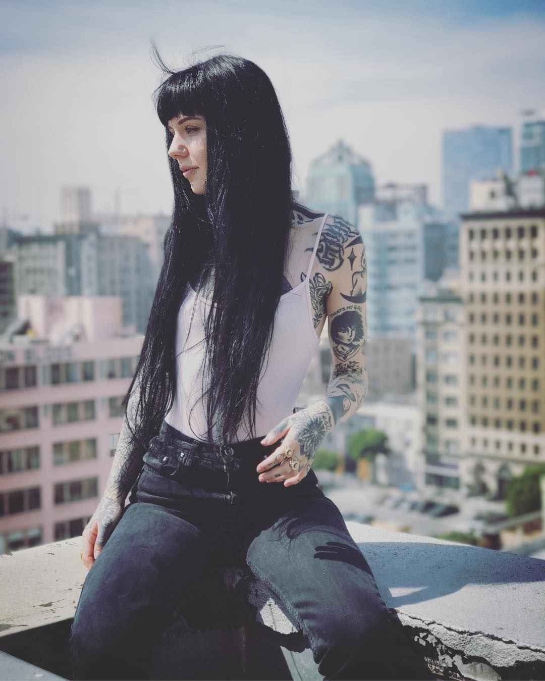 Artista de tatuagem, modelo e estrela de TV Grace Neutral | Reino Unido