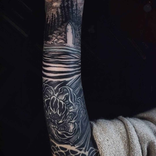 🔥 Fotos quentes, portfólio de modelos  #18984 Artista de tatuagem Noel'le Longhaul (Loone)