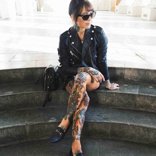 🔥 Fotos quentes, portfólio de modelos  #19649 Modelo de tatuagem Sammi Jefcoate