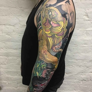 🔥 Fotos quentes, portfólio de modelos  #20174 Artista de tatuagem Slava Fil Filitov