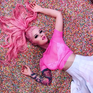 🔥 Fotos quentes, portfólio de modelos  #19293 Modelo de tatuagem Kelly Eden