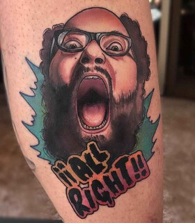 Tatuagem neo tradicional - Raquel Escudero