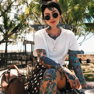 🔥 Fotos quentes, portfólio de modelos  #19656 Modelo de tatuagem Sammi Jefcoate