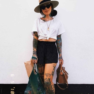 🔥 Fotos quentes, portfólio de modelos  #19654 Modelo de tatuagem Sammi Jefcoate