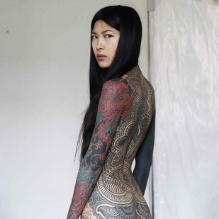 🔥 Fotos quentes, portfólio de modelos  #20035 Modelo de tatuagem Anh Wisle