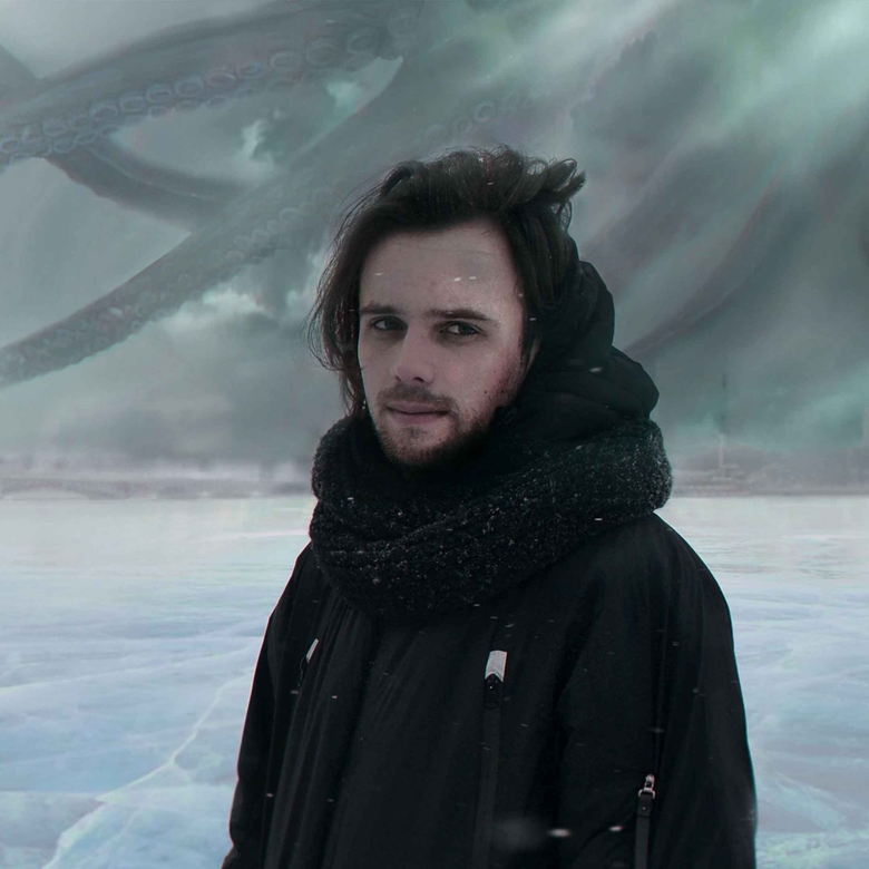 Artista de tatuagem Klim Shakhnin, autores de terror negro y gris surrealista tatuagem | Rússia