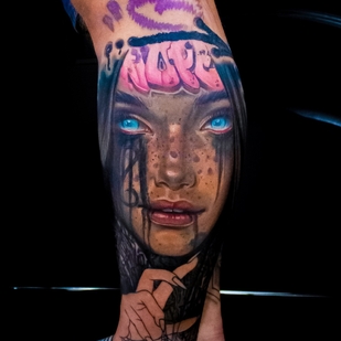 🔥 Fotos quentes, portfólio de modelos  #54079 Artista de tatuagem Kate Perets