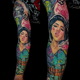 🔥 Fotos quentes, portfólio de modelos  #54082 Artista de tatuagem Kate Perets