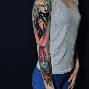 🔥 Fotos quentes, portfólio de modelos  #54495 Artista de tatuagem Mariia Bortn