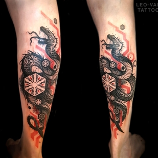 🔥 Fotos quentes, portfólio de modelos  #67849 Artista de tatuagem Ioann Leo ( LEO-VAN )