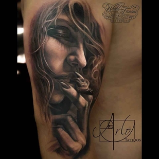 🔥 Fotos quentes, portfólio de modelos  #562 Artista de tatuagem Arlo DiCristina