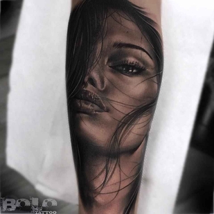 🔥 Fotos quentes, portfólio de modelos  #416 Artista de tatuagem Guzman Perez (Bolo)