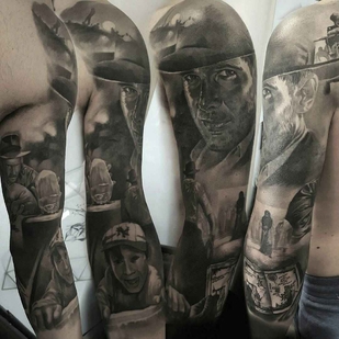 🔥 Fotos quentes, portfólio de modelos  #1051 Artista de tatuagem Gabriele Pais