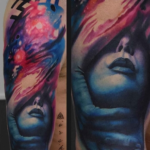 🔥 Fotos quentes, portfólio de modelos  #1122 Artista de tatuagem Damian Gorski