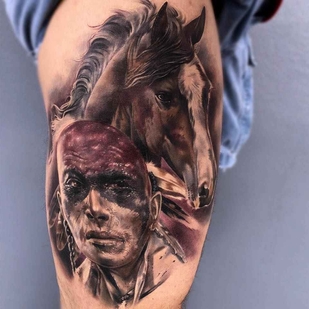 🔥 Fotos quentes, portfólio de modelos  #414 Artista de tatuagem Guzman Perez (Bolo)