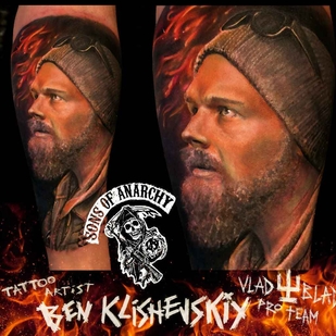 🔥 Fotos quentes, portfólio de modelos  #383 Artista de tatuagem Ben Klishevskiy