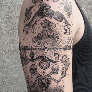 🔥 Fotos quentes, portfólio de modelos  #447 Artista de tatuagem Pony Reinhardt