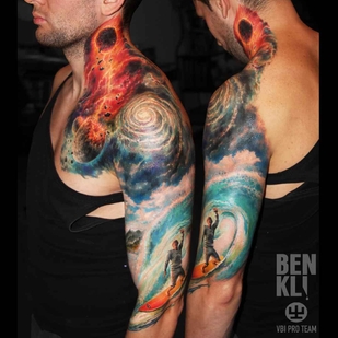 🔥 Fotos quentes, portfólio de modelos  #379 Artista de tatuagem Ben Klishevskiy