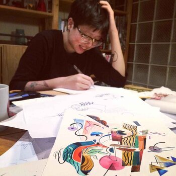 Artista de tatuagem Hill