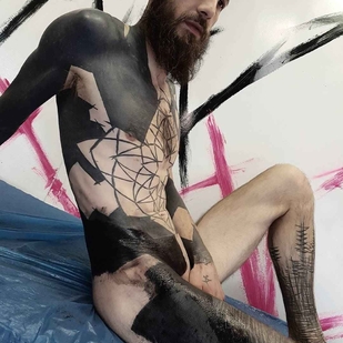 🔥 Fotos quentes, portfólio de modelos  #10989 Artista de tatuagem Valerio Cancellier