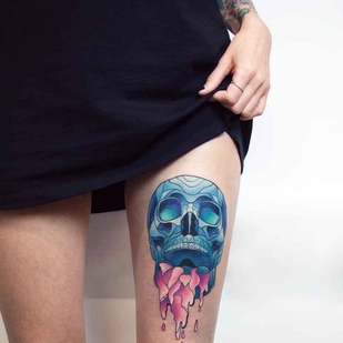 🔥 Fotos quentes, portfólio de modelos  #10959 Artista de tatuagem Alisa Tesla