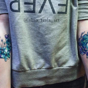 🔥 Fotos quentes, portfólio de modelos  #10957 Artista de tatuagem Alisa Tesla