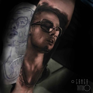 🔥 Fotos quentes, portfólio de modelos  #20606 Artista de tatuagem Ganga