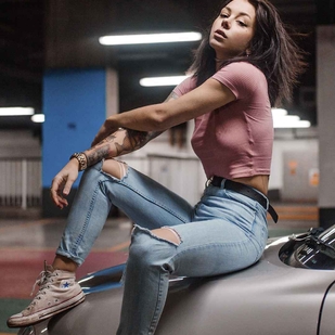 🔥 Fotos quentes, portfólio de modelos  #20507 Modelo de tatuagem Anastasiya Ty