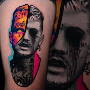 🔥 Fotos quentes, portfólio de modelos  #30566 Artista de tatuagem Hans Deslauriers