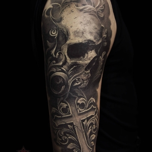 🔥 Fotos quentes, portfólio de modelos  #30649 Artista de tatuagem Oleg kaBe