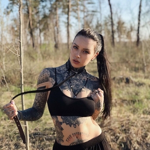 🔥 Fotos quentes, portfólio de modelos  #36338 Modelo de tatuagem Diana Madness