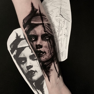 🔥 Fotos quentes, portfólio de modelos  #39846 Artista de tatuagem Robert Shteinberg 