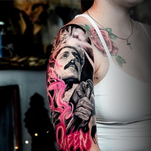 🔥 Fotos quentes, portfólio de modelos  #39876 Artista de tatuagem Sergey Om