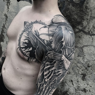 🔥 Fotos quentes, portfólio de modelos  #40281 Artista de tatuagem Yao