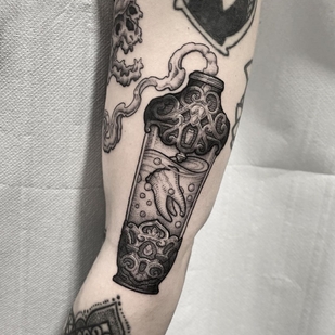 🔥 Fotos quentes, portfólio de modelos  #40379 Artista de tatuagem Luca Cospito