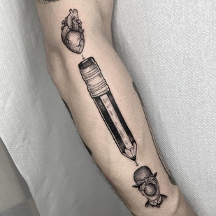 🔥 Fotos quentes, portfólio de modelos  #40389 Artista de tatuagem Luca Cospito