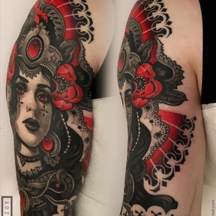 🔥 Fotos quentes, portfólio de modelos  #54715 Artista de tatuagem Vitaliy Morozov