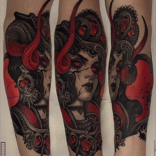 🔥 Fotos quentes, portfólio de modelos  #54730 Artista de tatuagem Vitaliy Morozov